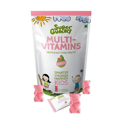 Super Gummy Multi-Vitamins Kids Chewable Supplement - Guava Flavour 30's