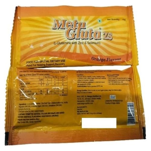 Meta Gluta Zs Orange Flavour Sachet 15 g