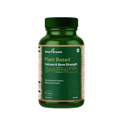 Smart Greens Plant Based Calcium & Bone Strength Tablet 60's