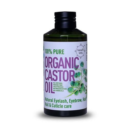 Nature's Veda Organic Castor Oil 150 ml