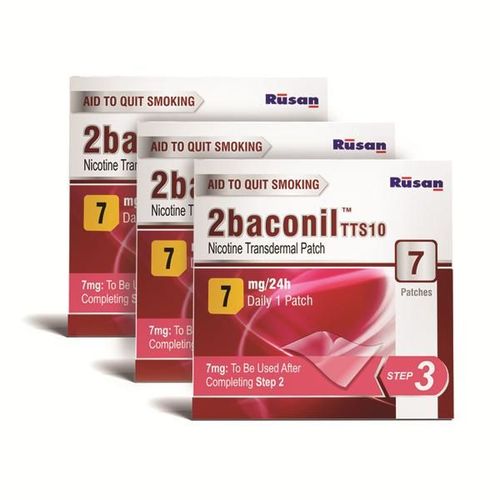 2baconil TTS10 07mg Nicotine Transdermal Patches (Pack of 3 x 7's) (N)
