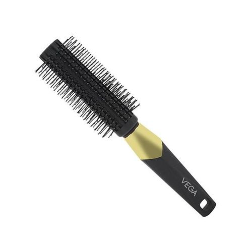 Vega Round Hair Brush for Adding Curls, Volume and Waves In Hairs, Men and Women, (E21-RB) 123 gm