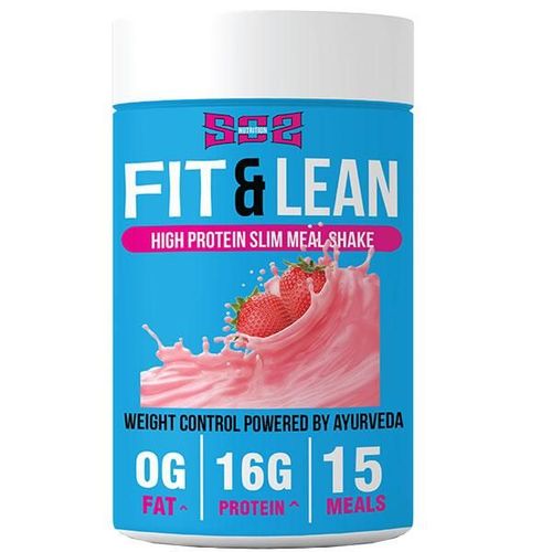 SOS Nutrition Fit & Lean Slim Shake Powder - Strawberry Cream 15 servings