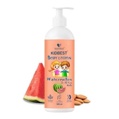 HealthBest Kidbest (3-13 Years) Body Lotion - Watermelon Flavour 500 ml