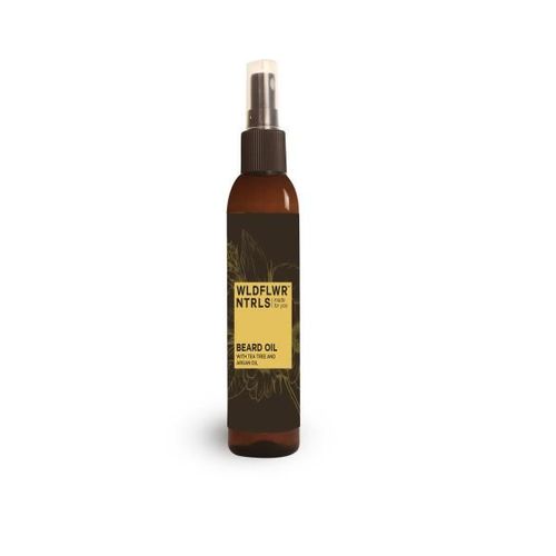 WLDFLWR NTRLS Beard Oil - Tea Tree & Argan Oil 100 ml