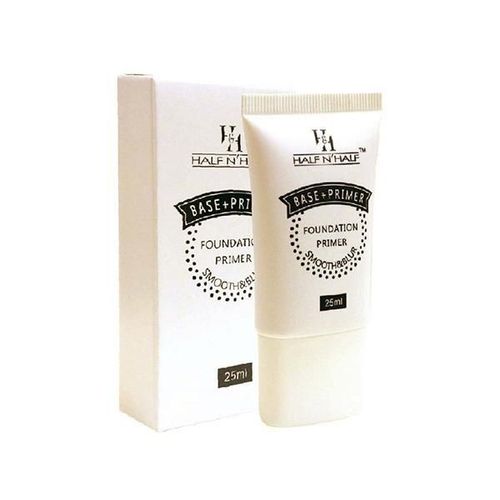 Half N Half Base + Primer Foundation Primer Smooth & Blur, Transparent 25 ml