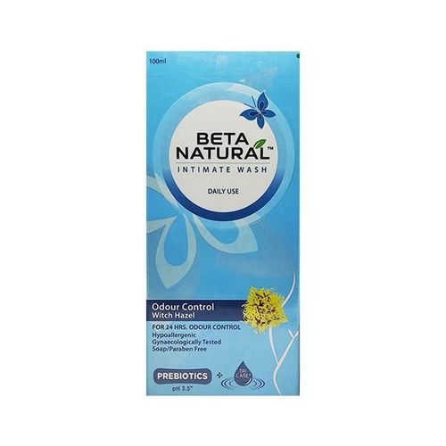 Beta Natural Intimate Wash - Odour Control Witch Hazel 100 ml