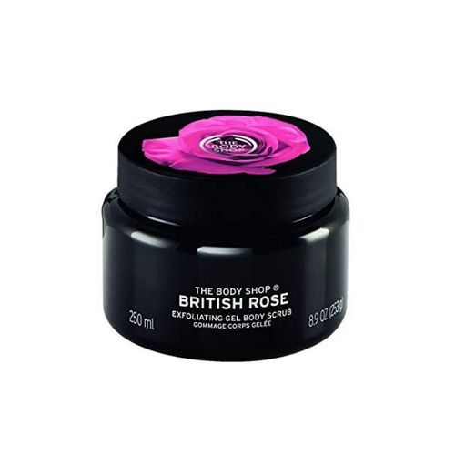 The Body Shop British Rose Exfoliating Gel Body Scrub 250 ml