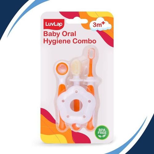 LuvLap Baby Care Oral Hygiene Combo 1's