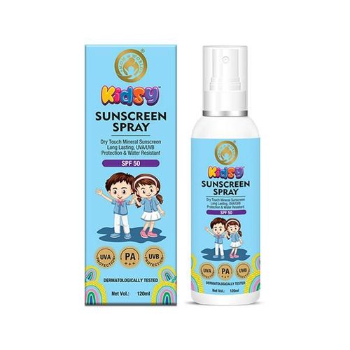 Mom & World SPF 50 Mineral Based Kids Sunscreen Face Spray 120 ml