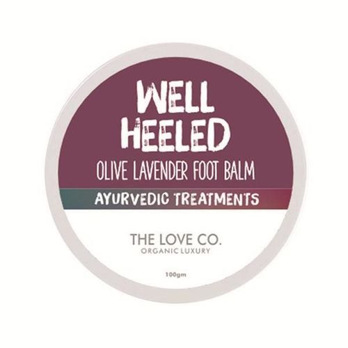 The Love Co. Well Heeled Olive Lavender Foot Balm 100 gm