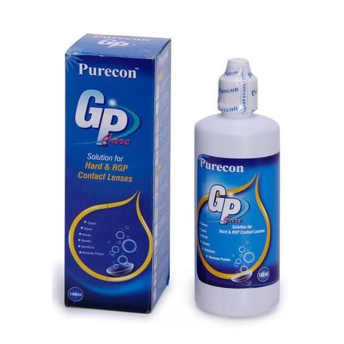 Purecon Gp Care for Hard & Rgp Contact Lenses Solution 140 ml