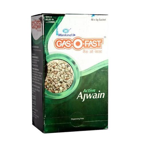 Gas O Fast Active Ajwain Powder 5 gm x 48's