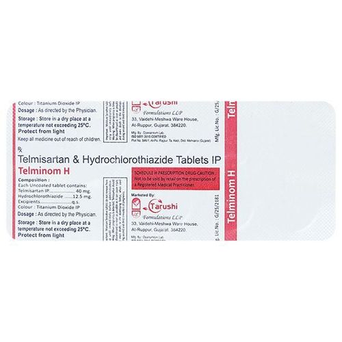 TELMINOM H Tablet 10's