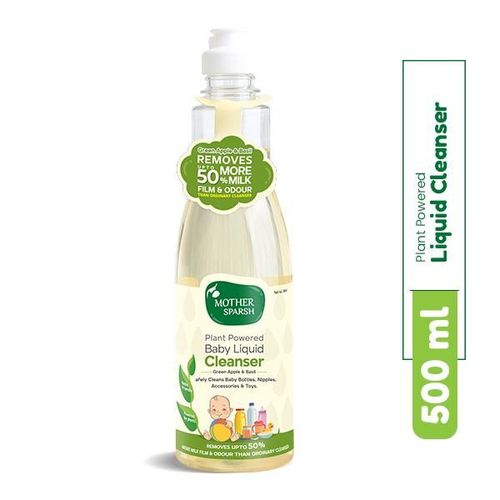 Mother Sparsh Natural Baby Liquid Cleanser Bottle 500 ml