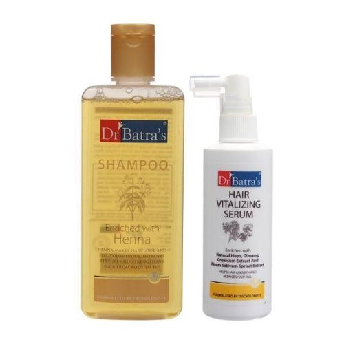 Dr Batra's Shampoo 200 ml + Hair Vitalizing Serum 125 ml