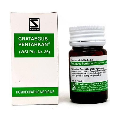 Dr. Willmar Schwabe Crataegus Pentarkan Tablet 20 gm