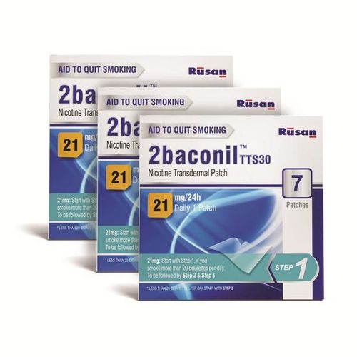 2baconil TTS30 21mg Nicotine Transdermal Patches (Pack of 3 x 7's) (N)