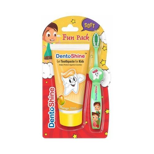 Dentoshine Mango Flavour Kids Fun Pack 80 gm