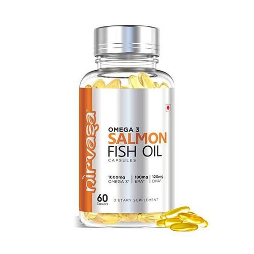 Nirvasa Omega-3 Salmon Fish Oil Capsule 60's