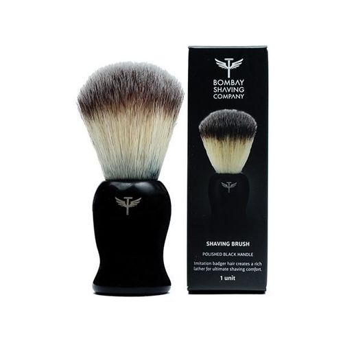 Bombay Shaving Company Shaving Brush Polished Black Handle 50 gm