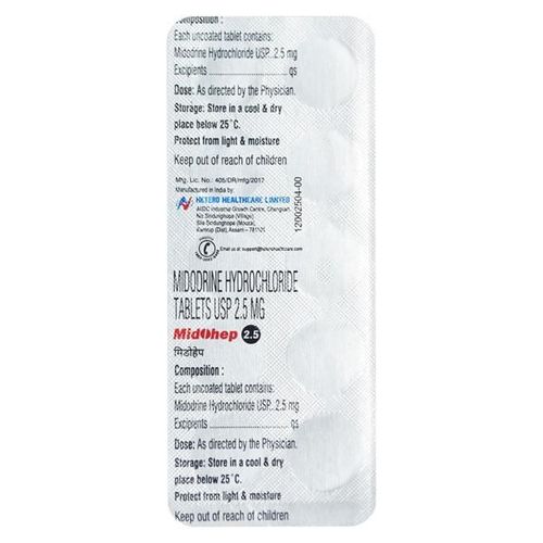 MIDOHEP 2.5 Tablet 10's