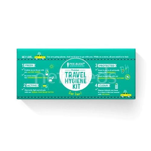 Peebuddy Premium Travel Hygiene Kit for Her