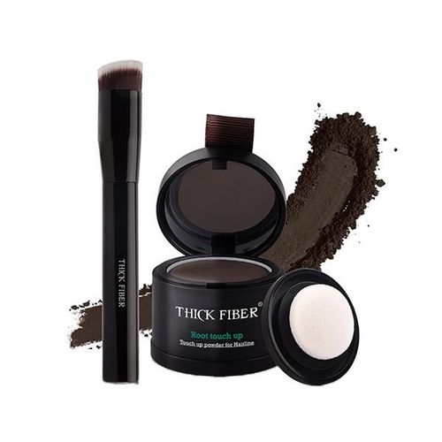 Thick Fiber Root Touch Up Powder - Dark Brown 4 gm