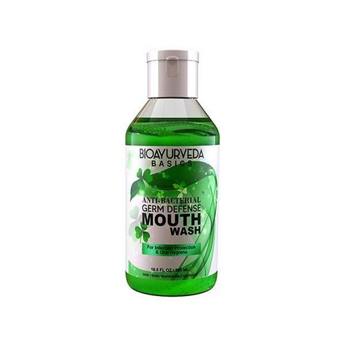 Bioayurveda Basics Anti-Bacterial Germ Defense Mouth Wash 200 ml