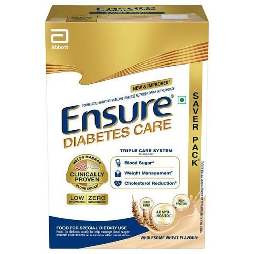 Ensure Diabetes Care Powder - Wholesome Wheat Flavour 950 g (Refill Pack)