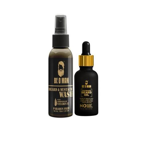 Beoman Amber Combo (Beard Wash 100 ml + Beard Oil 30 ml)