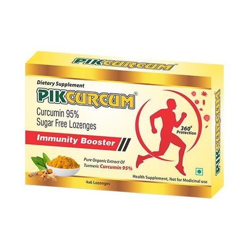 Pikcurcum Immunity Booster Lozenges (Pack of 6 x 4's)