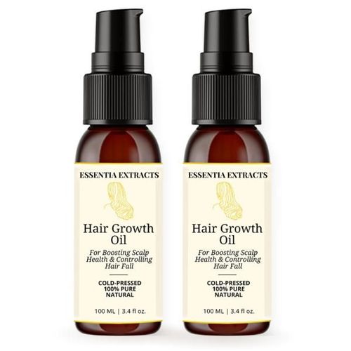 Essentia Extracts Pure Cold Pressed Hair Growth Oil (Pack of 2 x 100 ml) 1's