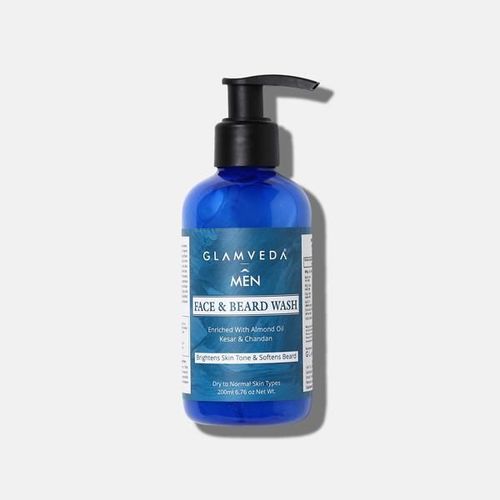 Glamveda Men Face and Beard Wash 200 ml