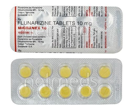 Migranex 10mg Tablet 10'S