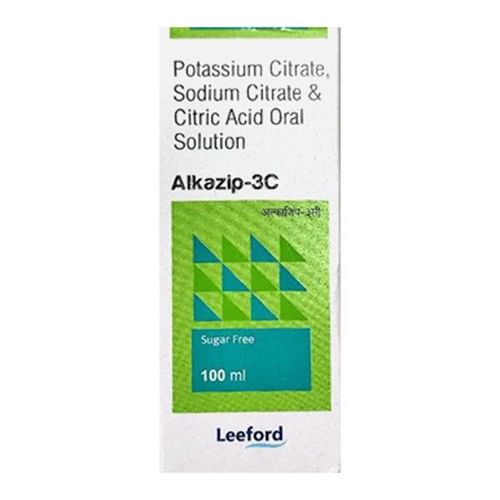 ALKAZIP 3C SUGAR FREE Oral Solution 100ml