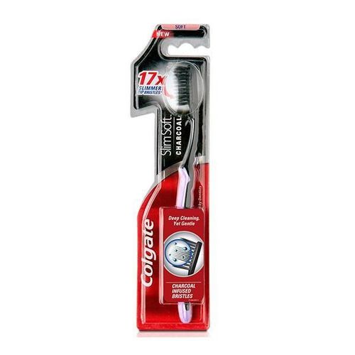 Colgate Slim Soft Charcoal Toothbrush