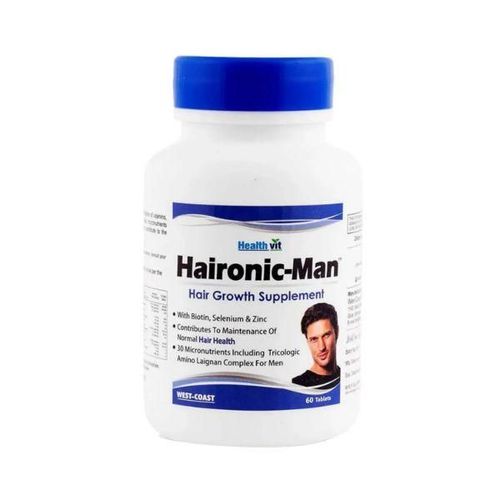 Healthvit Haironic Hair Management Formula for Man - Tablets 60's