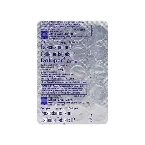 Dolopar Tablet 15'S