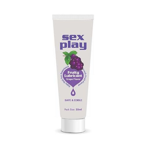Sex Play Fruity Lubricant - Grape 35 ml