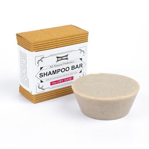 Goli Soda All Natural Probiotic Shampoo Bar for Dry Hair 90 gm