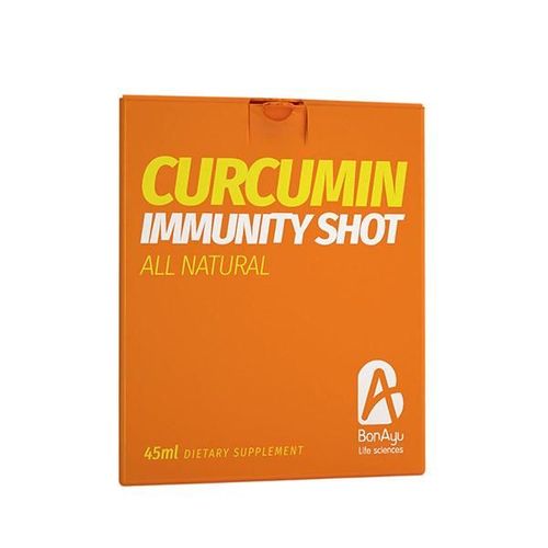 BonAyu Curcumin Immunity Shot - Pack of 6 x 45 ml