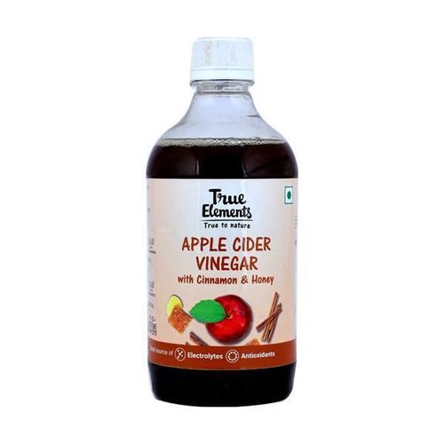 True Elements Apple Cider Vinegar with Cinnamon and Honey 500 ml