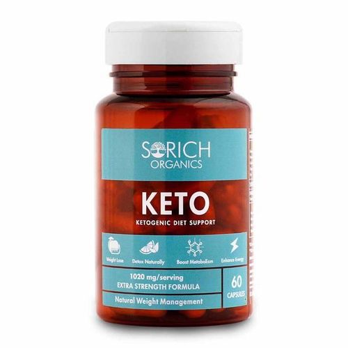 Sorich Organics Keto 1020 mg Capsule 60's