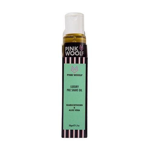Pink Woolf Luxury Pre Shave Oil - Seabuckthorn & Aloe Vera 50 gm