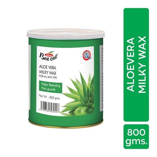 Bee One Aloevera Milky Wax 800 gm