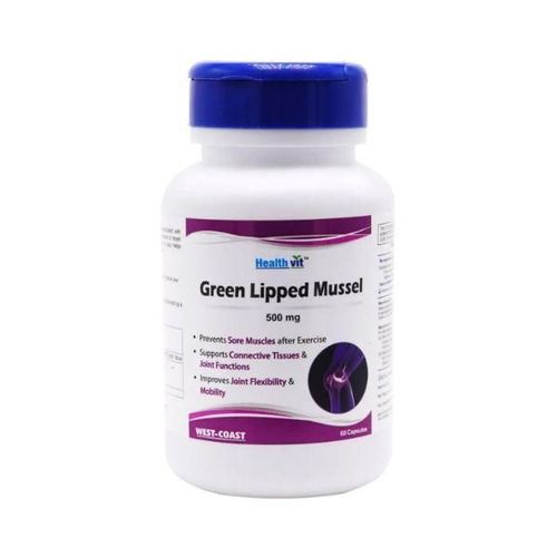 Healthvit Green Lipped Mussel -Capsules for Joint Health 60's