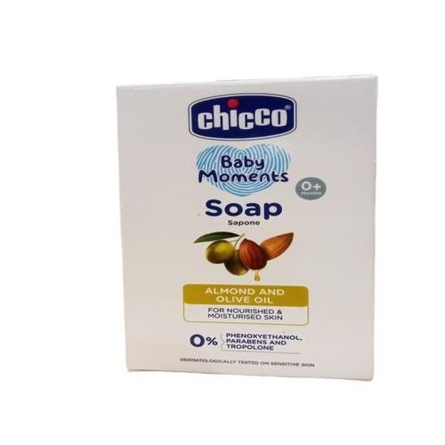 Chicco Baby Moments Soap - Almond and Olive Oil 75 gm