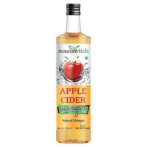 NourishVitals Apple Cider Natural Vinegar (Pure Filtered) 500 ml
