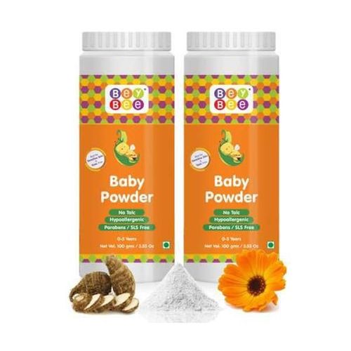 BeyBee Baby Powder (Pack of 2 x 100 gm)